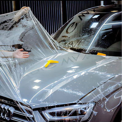 Bom preço. Reparação térmica Gloss Anti-Razões Film de cola forte Film de Proteção de Nano-pintura transparente Film não amarelar Auto-cura on-line