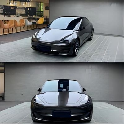 Bom preço. Auto-curar raspagem tinta preta filme de proteção TPU PPF 1.52 * 15m embalagem de carro on-line
