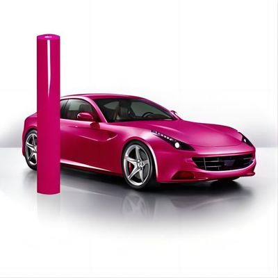 Bom preço. Venda direta de fábrica de filme de proteção de pintura TPU de cor cor-de-rosa on-line